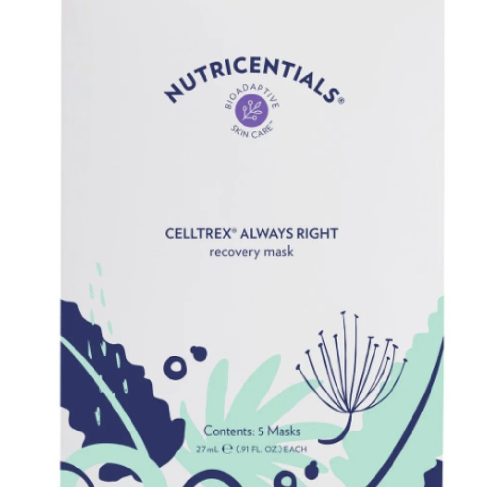 NuSkin Nutricentials Celtrex Always Right Recovery Mask  (5 Individual Masks)